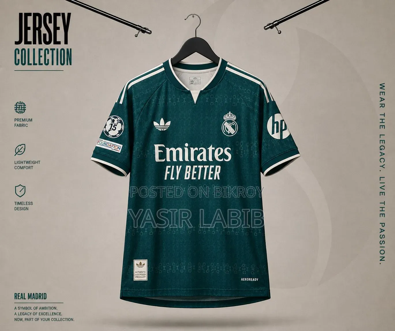 Real Madrid 26/27 Jersey Player Edition