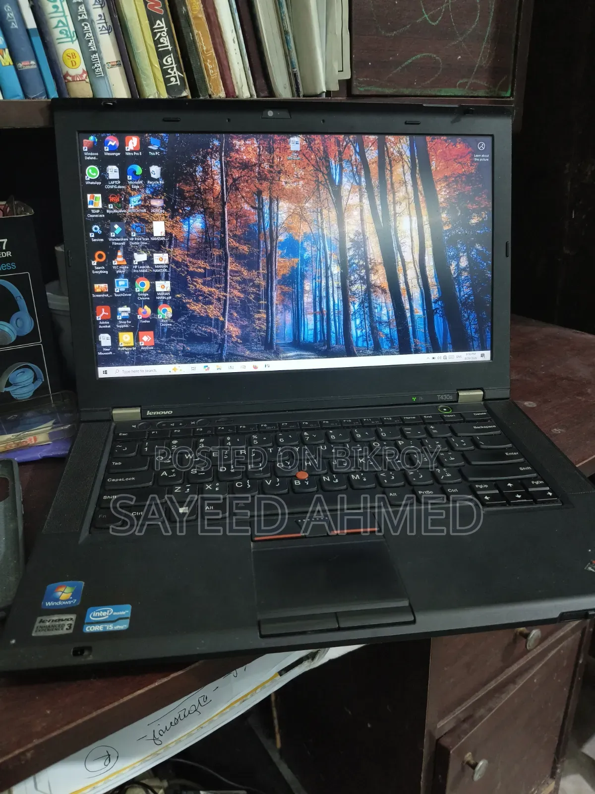 Laptop Lenovo ThinkPad T430s 4GB Intel Core i5 SSD 128GB