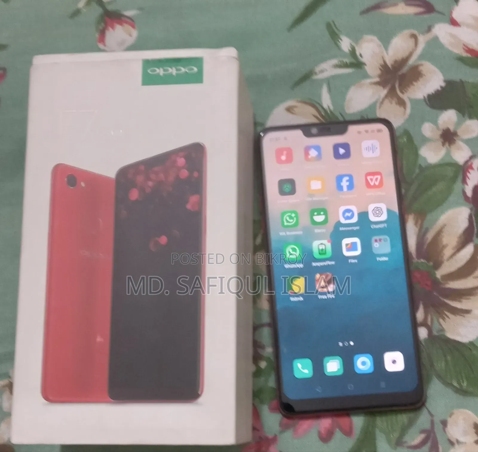 Oppo F7 64 GB Red