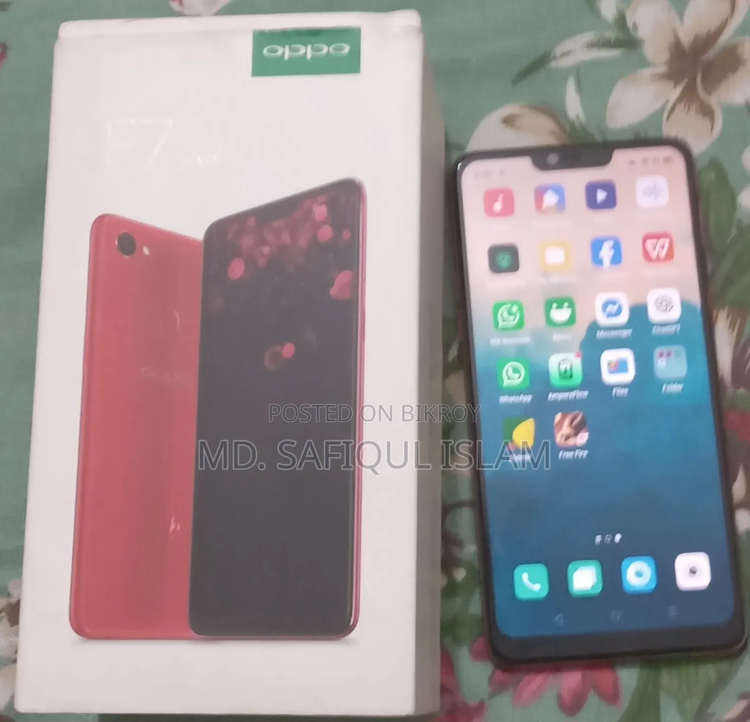 Oppo F7 64 GB Red