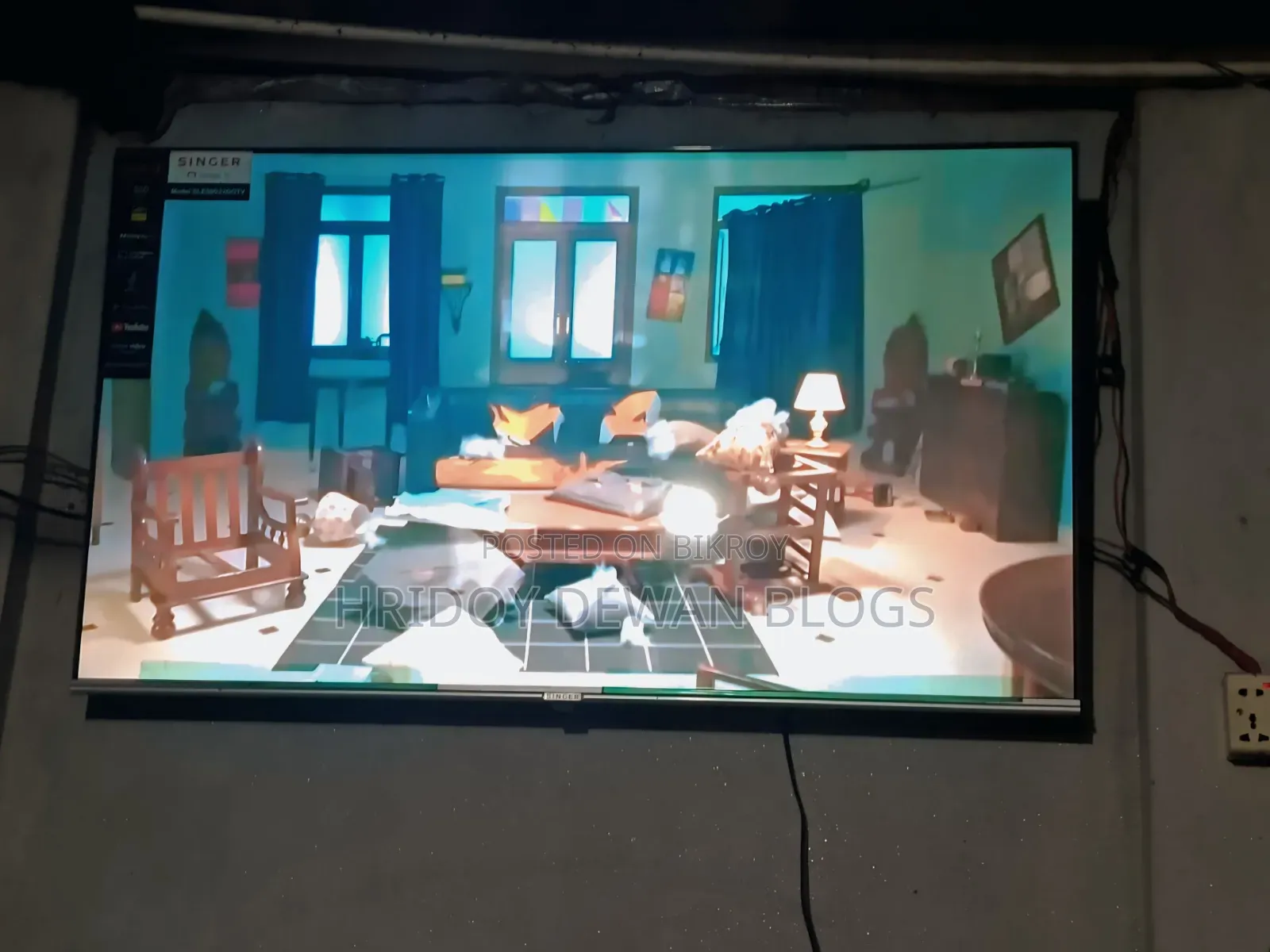 Singer TV Sell Post