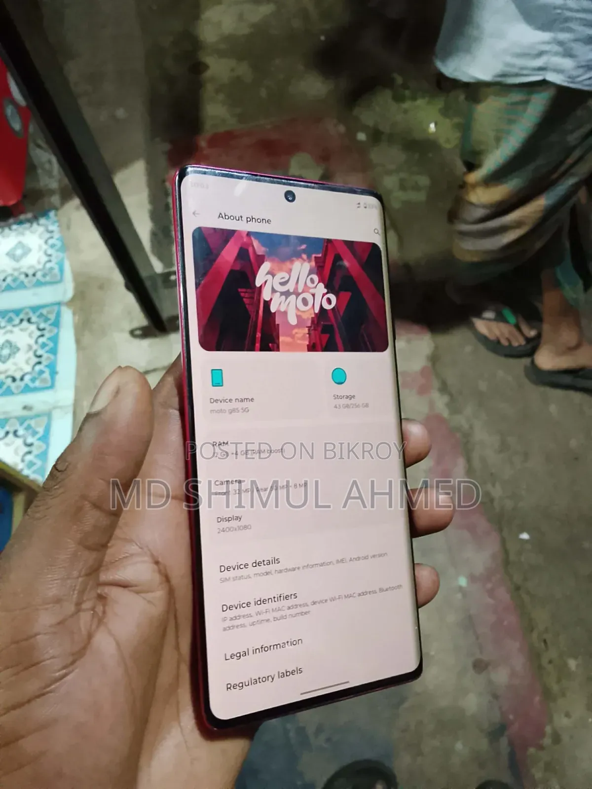 Motorola Moto G85 256 GB Orange