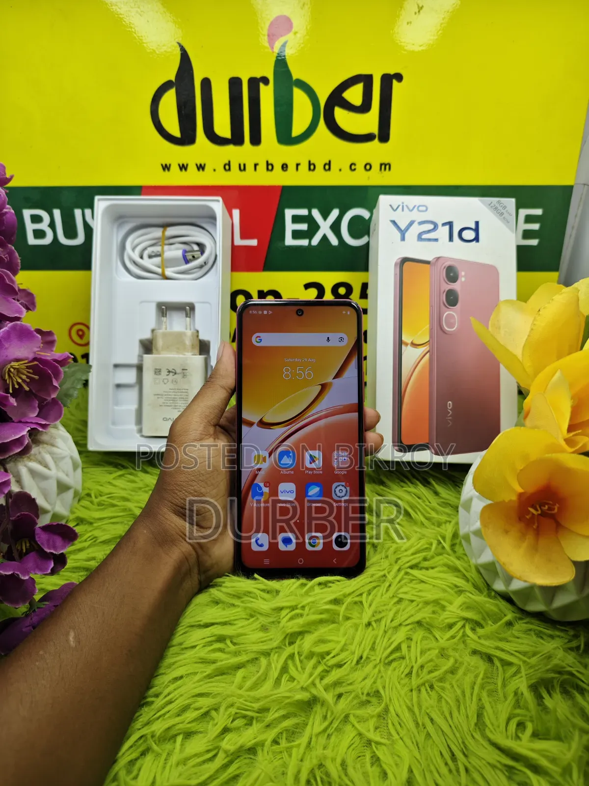 Vivo Y21d 128 GB Red