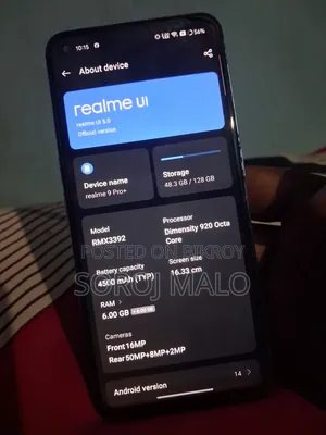 Realme 9 Pro+ 128 GB Blue