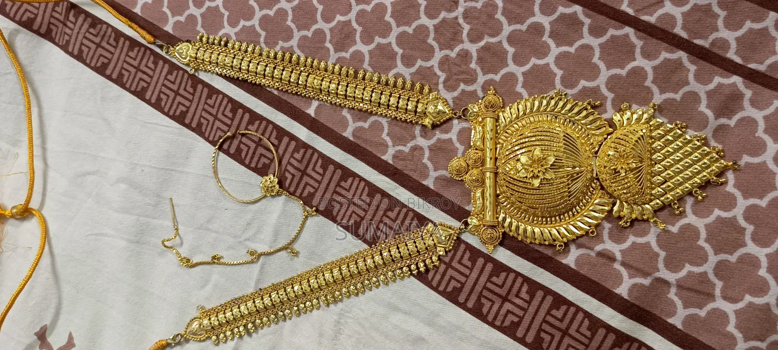 Beautiful Gold-Plated Jewelry Set