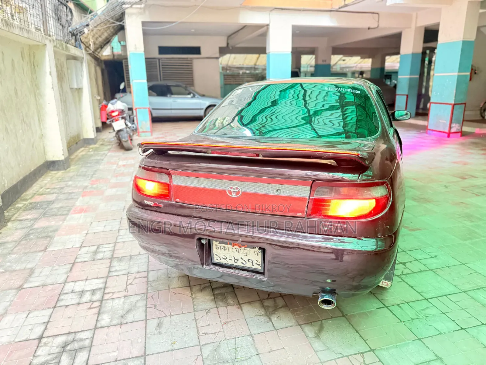 Toyota Carina 1.5 FWD Sedan 1998 Maroon