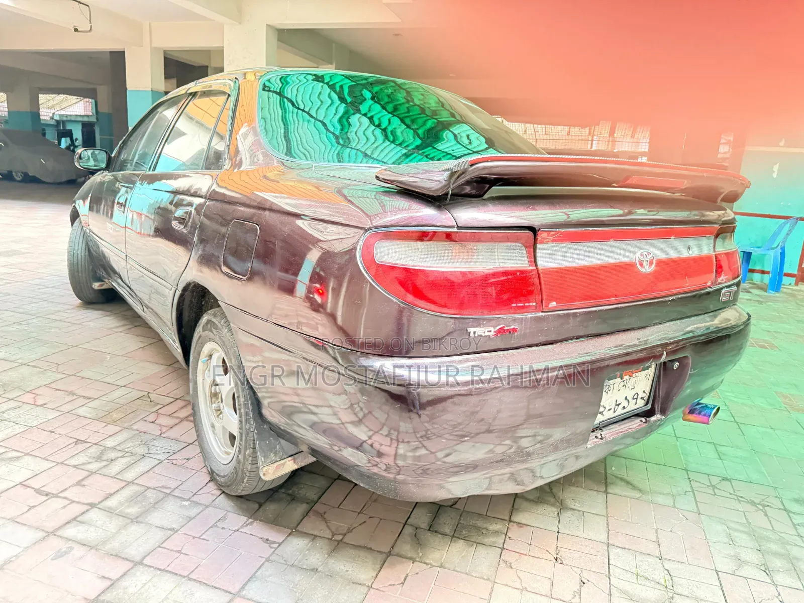 Toyota Carina 1.5 FWD Sedan 1998 Maroon