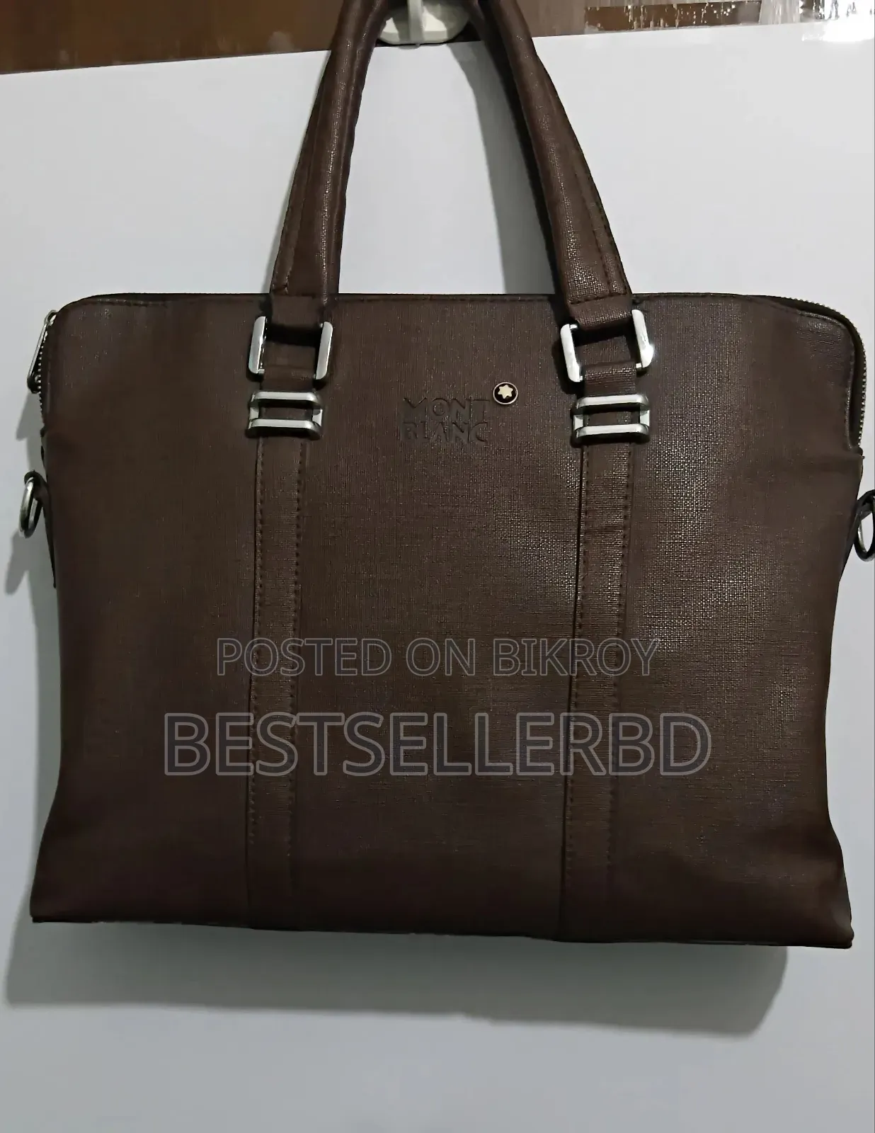 Office Laptop Bag Mont Blanc Choclate