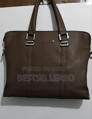 Office Laptop Bag Mont Blanc Choclate