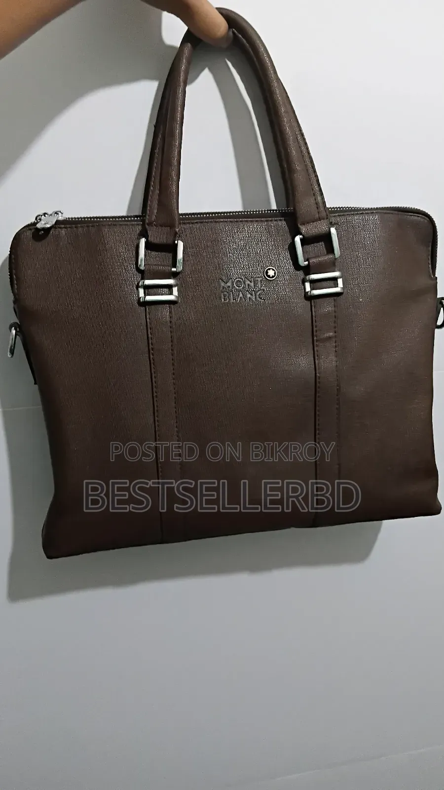 Office Laptop Bag Mont Blanc Choclate