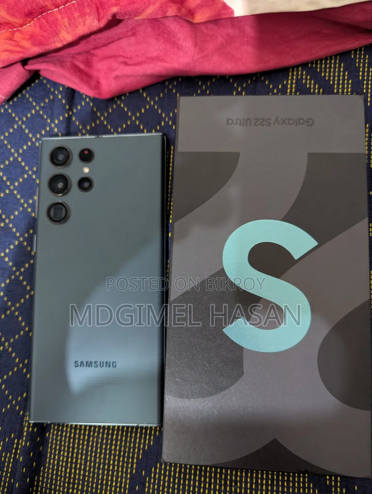 Samsung Galaxy S22 Ultra 256 GB Graphite