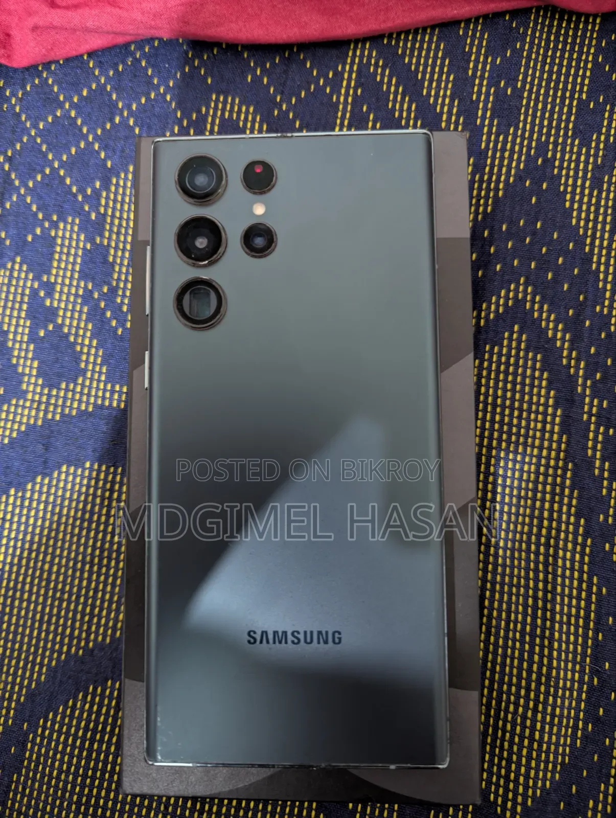 Samsung Galaxy S22 Ultra 256 GB Graphite
