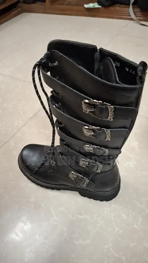 Leather High Boots
