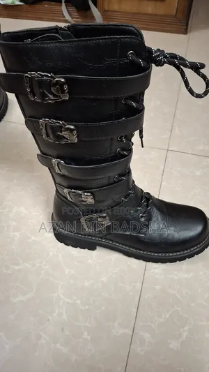 Leather High Boots