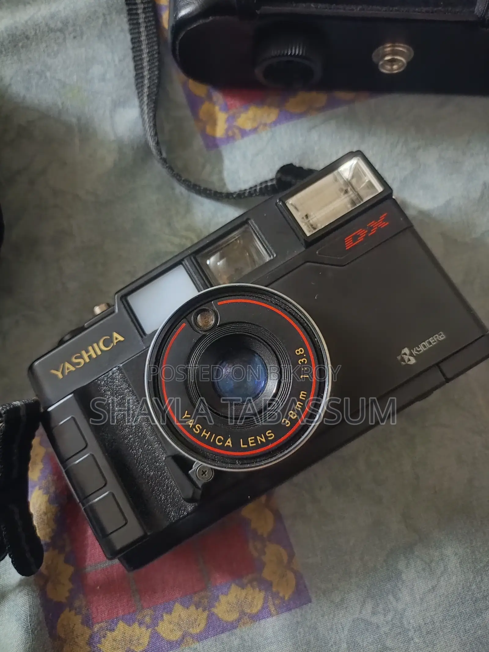 Yashica MF-2 Super DX Vintage 35mm Film Camera + Original Case
