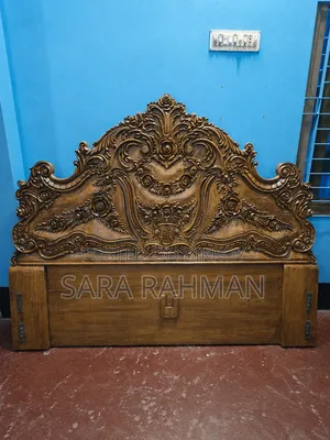 ১০০% অরজিনাল সেগুন কাঠের খাট(কিং সাইজ বেড) 100% Original Teak Wood