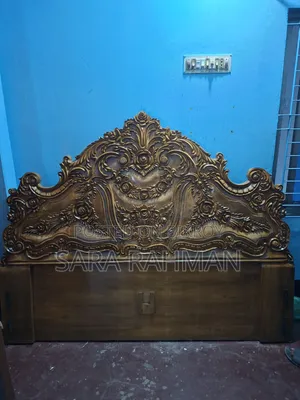 ১০০% অরজিনাল সেগুন কাঠের খাট(কিং সাইজ বেড) 100% Original Teak Wood