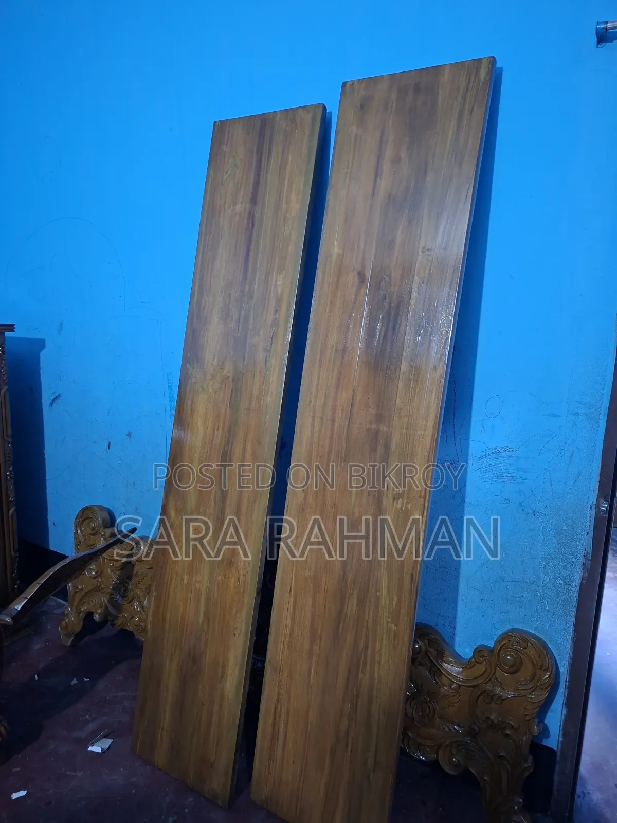 ১০০% অরজিনাল সেগুন কাঠের খাট(কিং সাইজ বেড) 100% Original Teak Wood