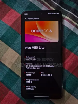 Vivo V50 Lite 256 GB Black