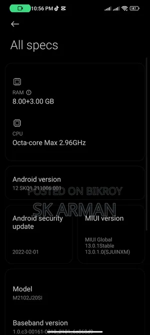 Xiaomi Poco X3 Pro 128 GB Yellow