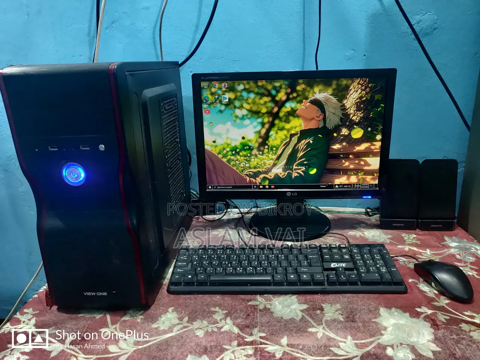 Desktop Computer 4GB Intel Core i3 SSD 128GB