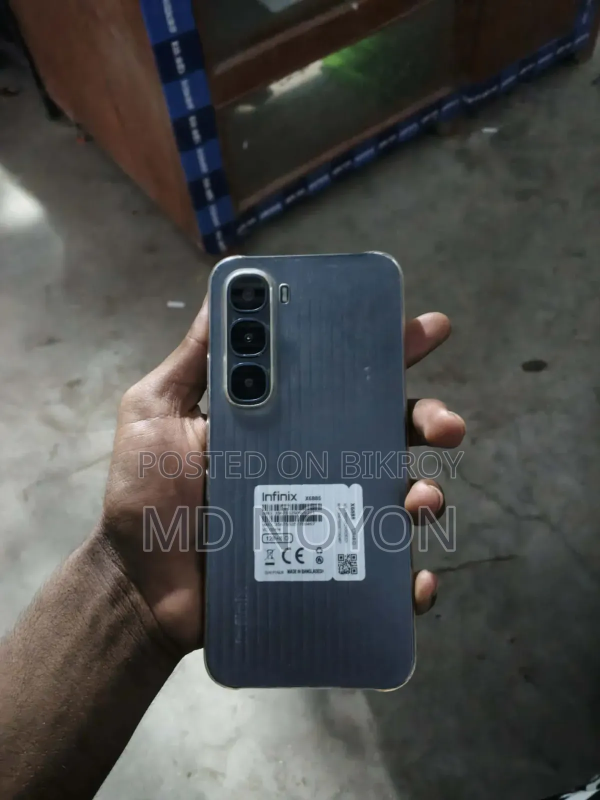 ইনফিনিক্স হট ৬০ প্রো ১২৮ জিবি গ্রে