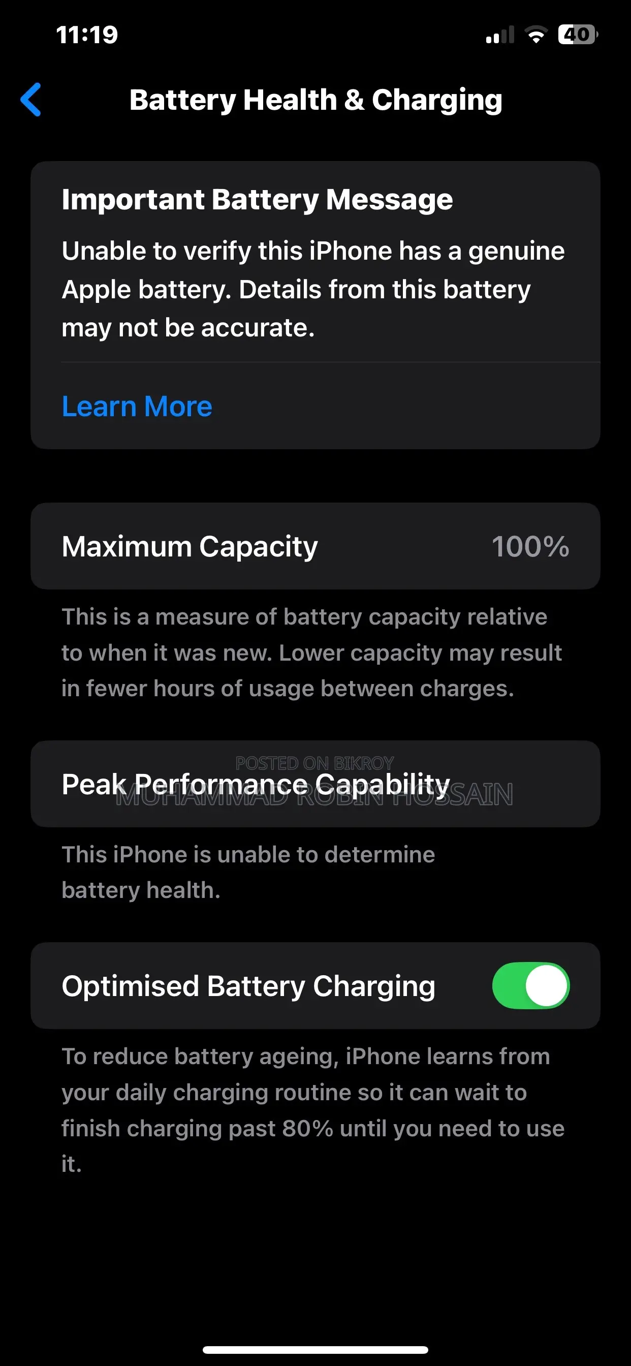 Apple iPhone XS Max 256 GB Gold