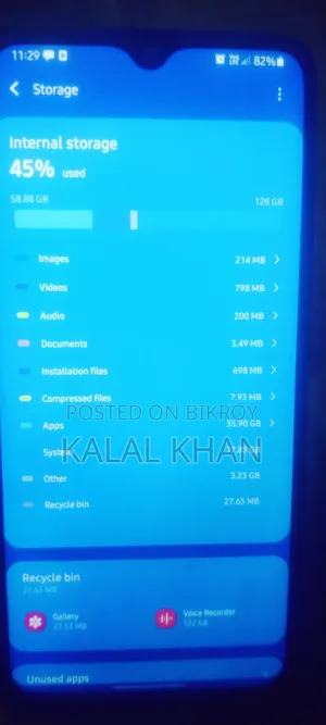 Samsung Galaxy A70 128 GB Blue