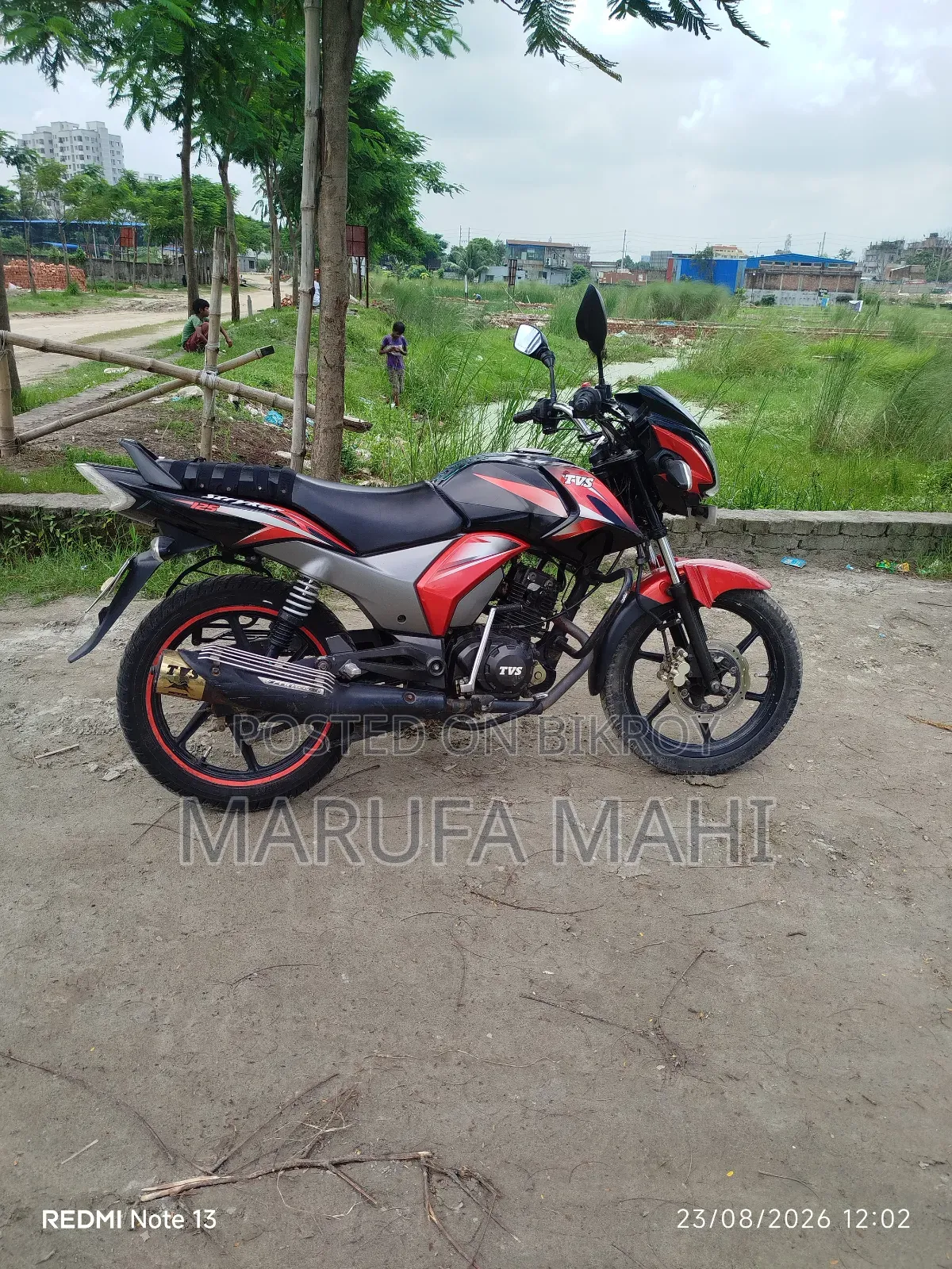 TVS Stryker 125 2018 Red