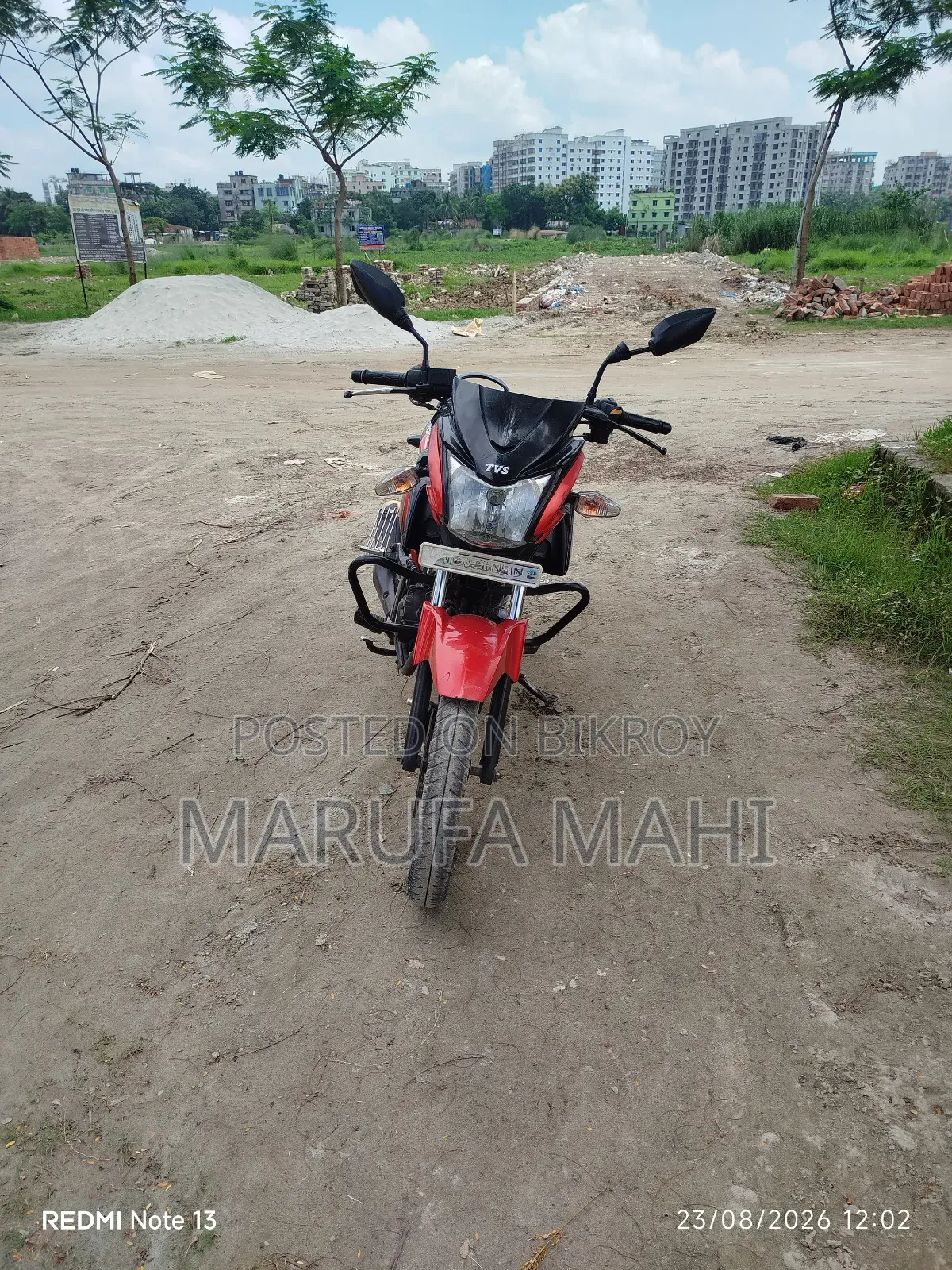 TVS Stryker 125 2018 Red