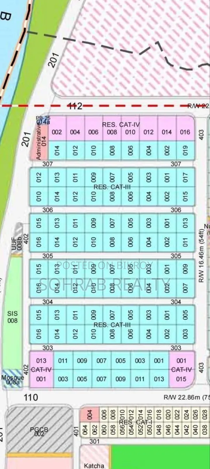 7.5 Katha Plot Purbachal,Sector#14