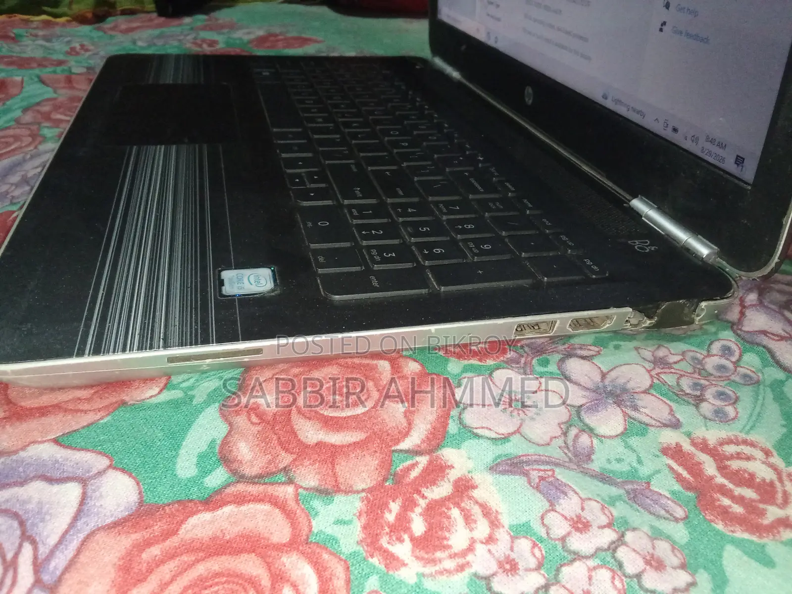 Laptop HP 15 8GB Intel Core i5 SSD 128GB