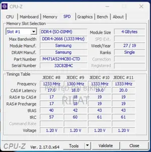 Samsung Original DDR4 Ram