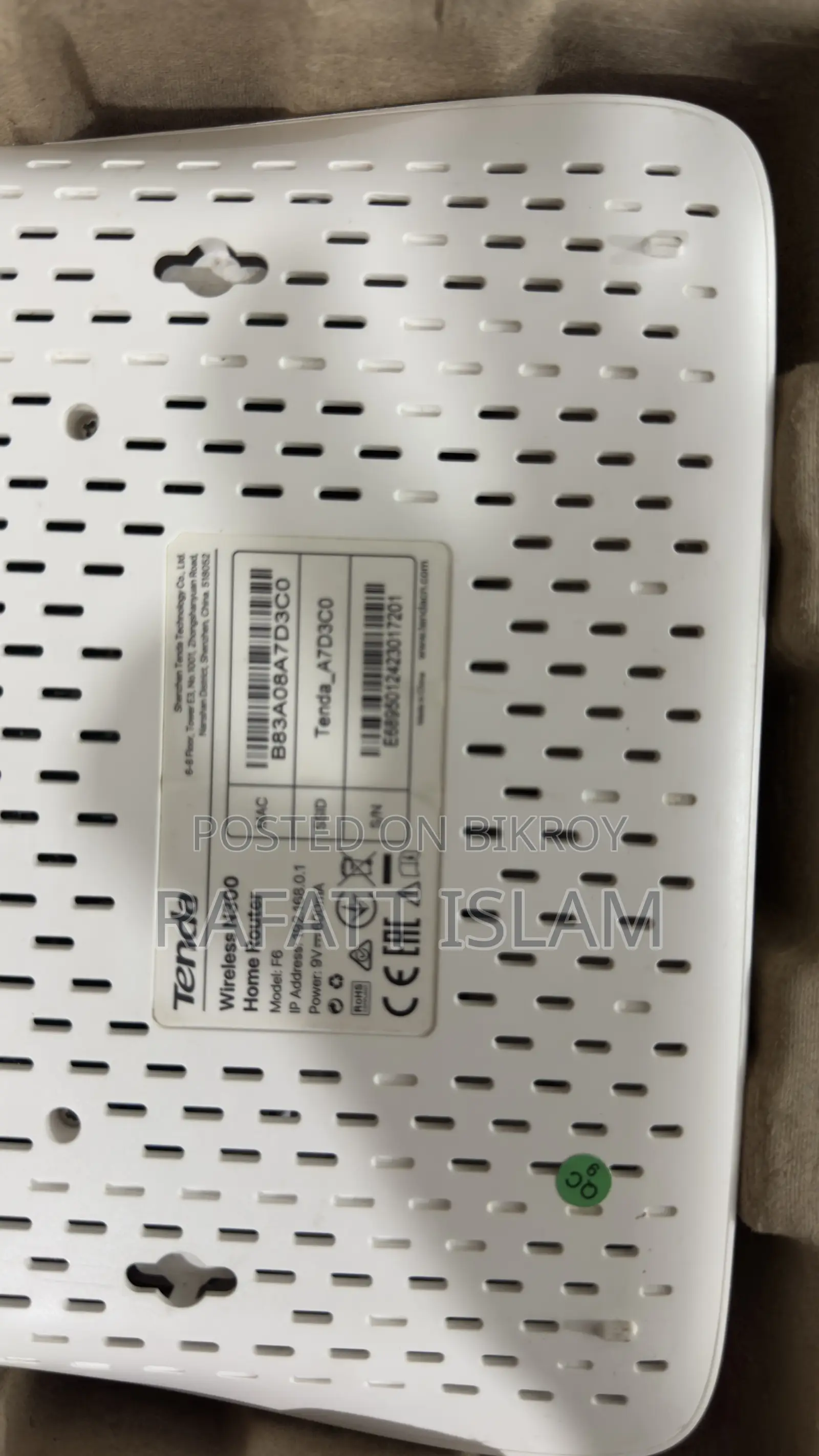 Deco E4 New | Tenda F6 Used