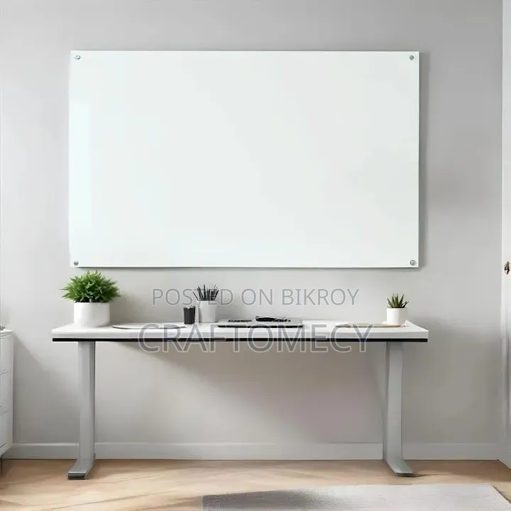 Super Durable Crystal Glass Made Magnetic Glass Board