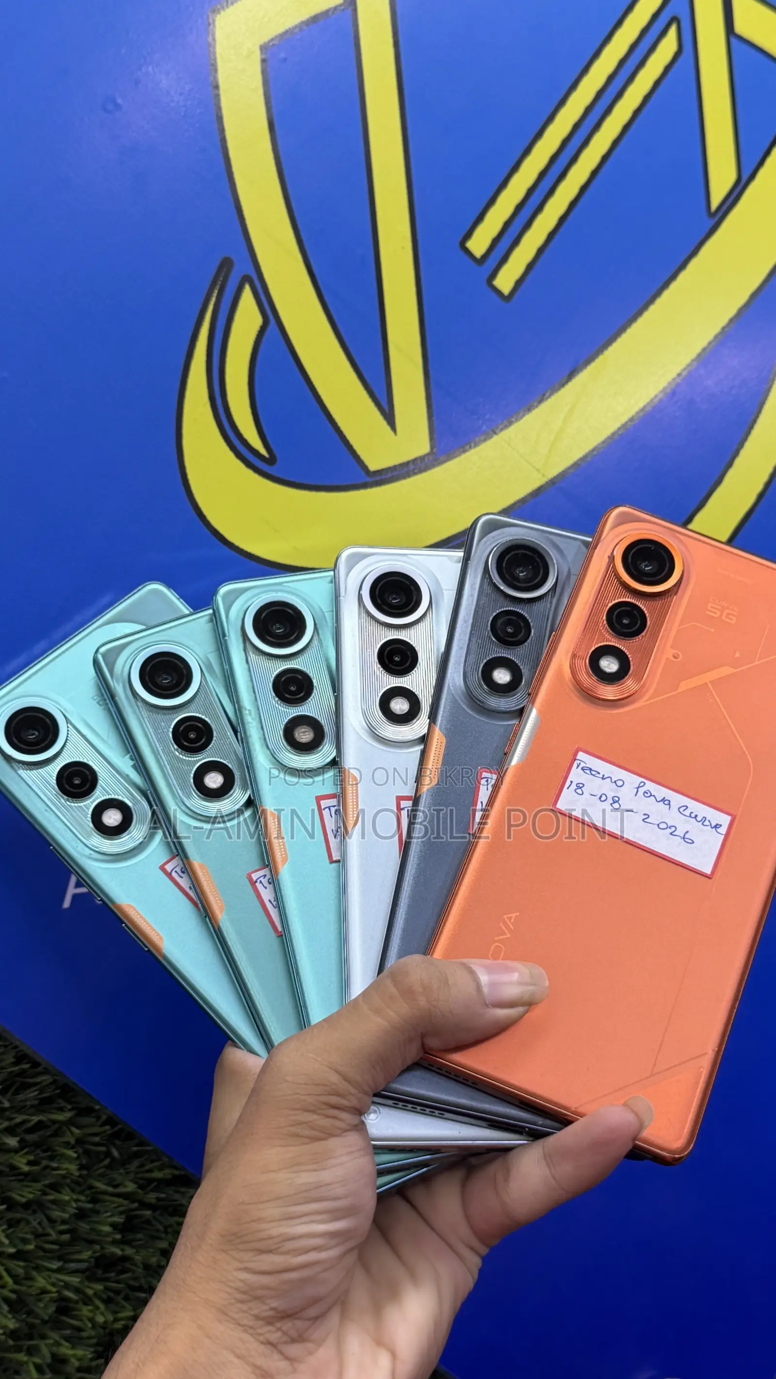Tecno Pova Curve 256 GB Silver