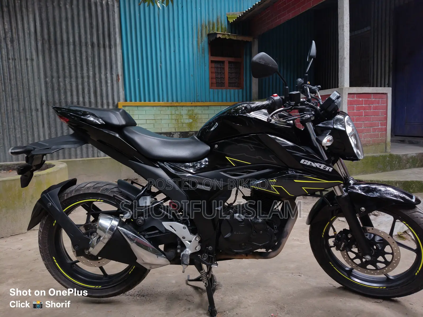 New Suzuki Gixxer 2024 Black