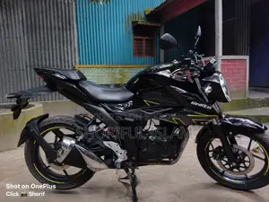New Suzuki Gixxer 2024 Black