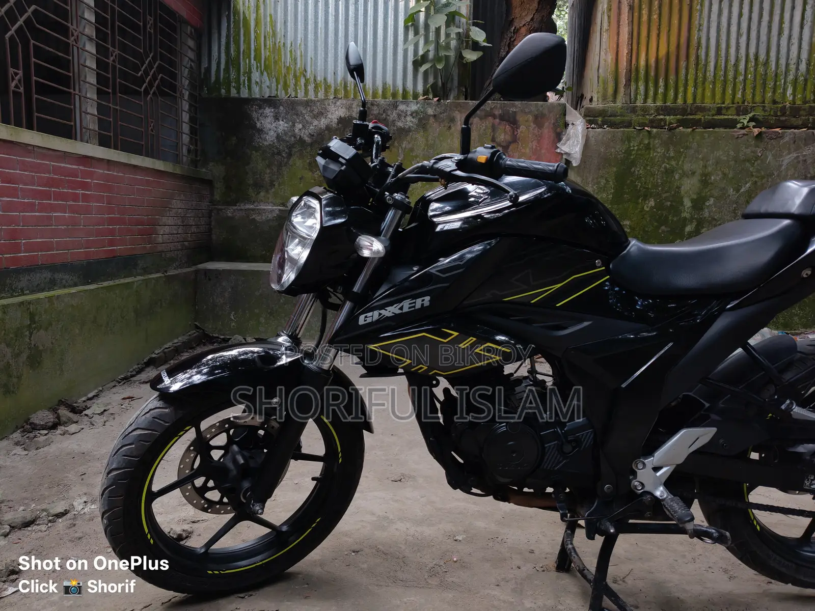 New Suzuki Gixxer 2024 Black