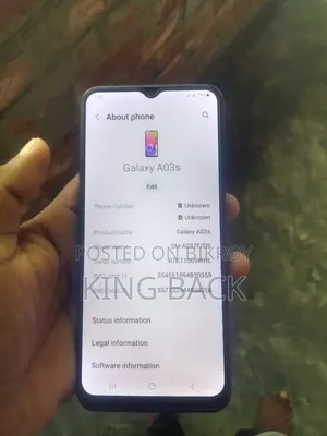 Samsung Galaxy A03s 64 GB Blue