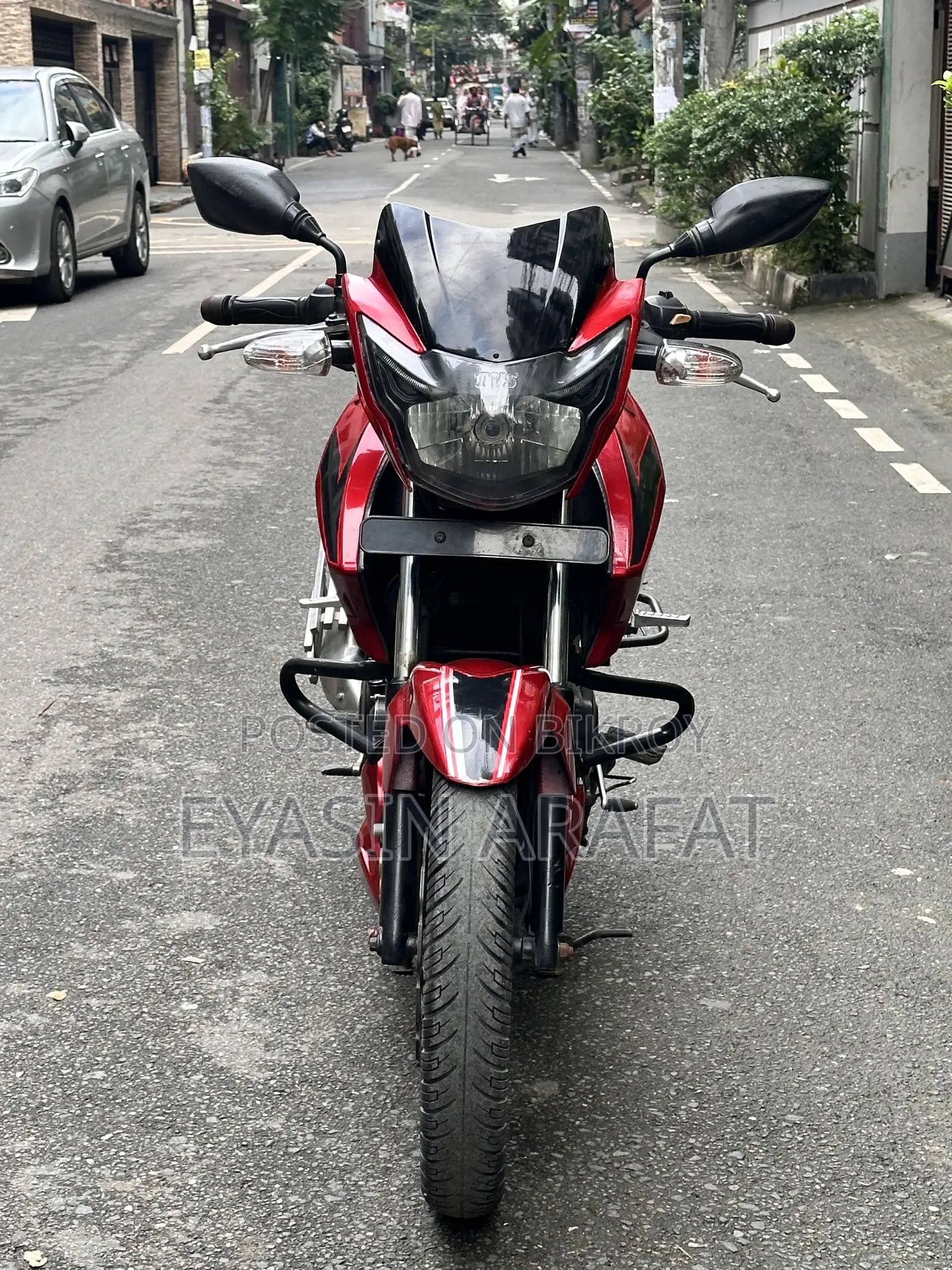 TVS Apache RTR 160 2V 2019 Red