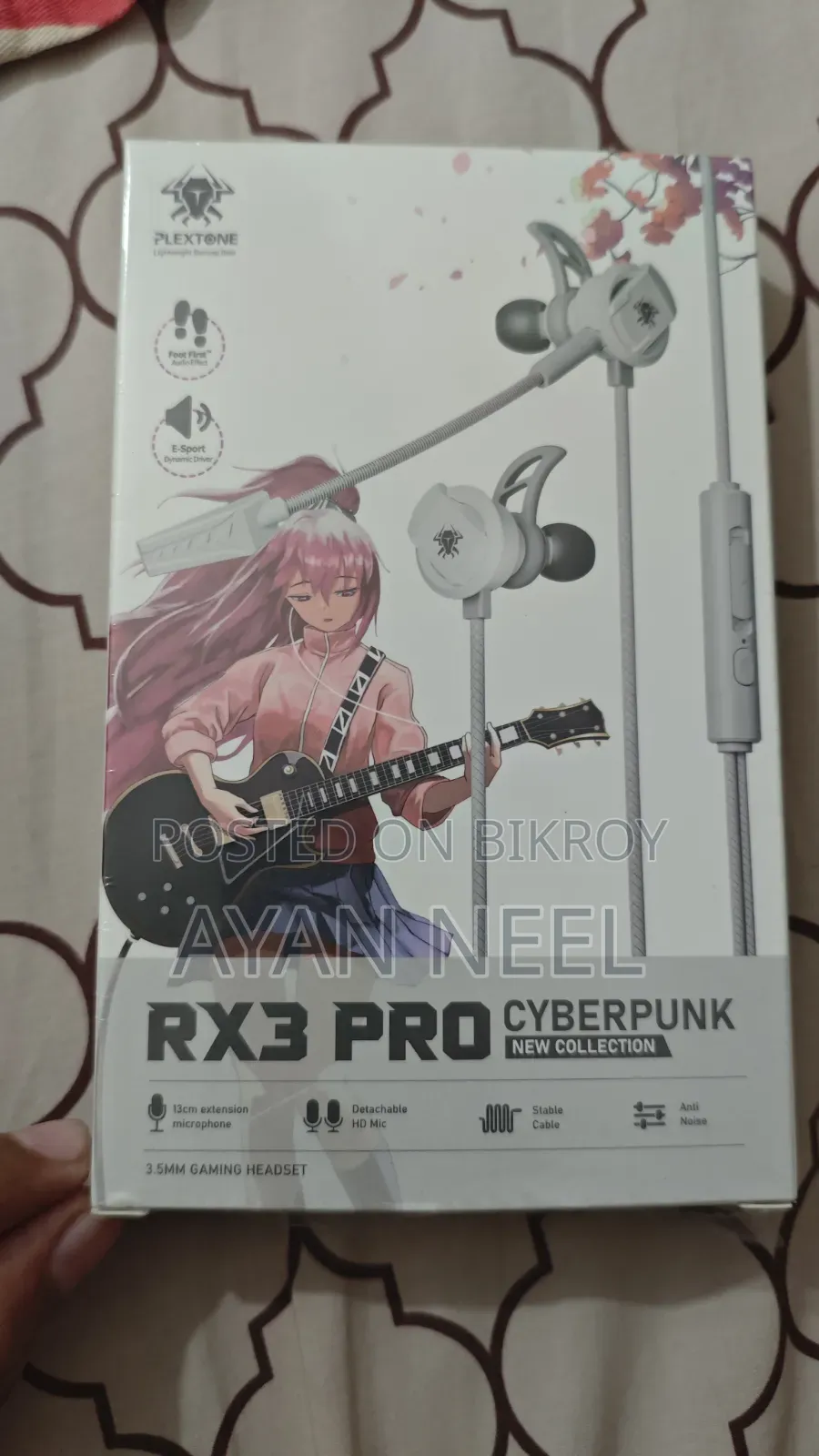 Plextone RX3 Pro Gaming Earphone