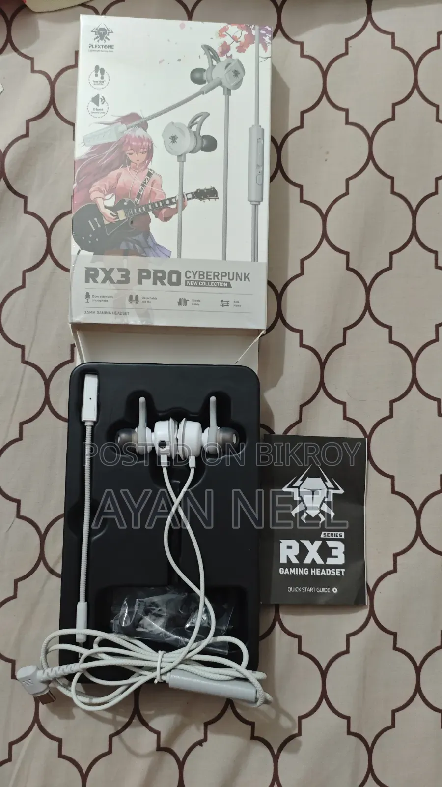 Plextone RX3 Pro Gaming Earphone