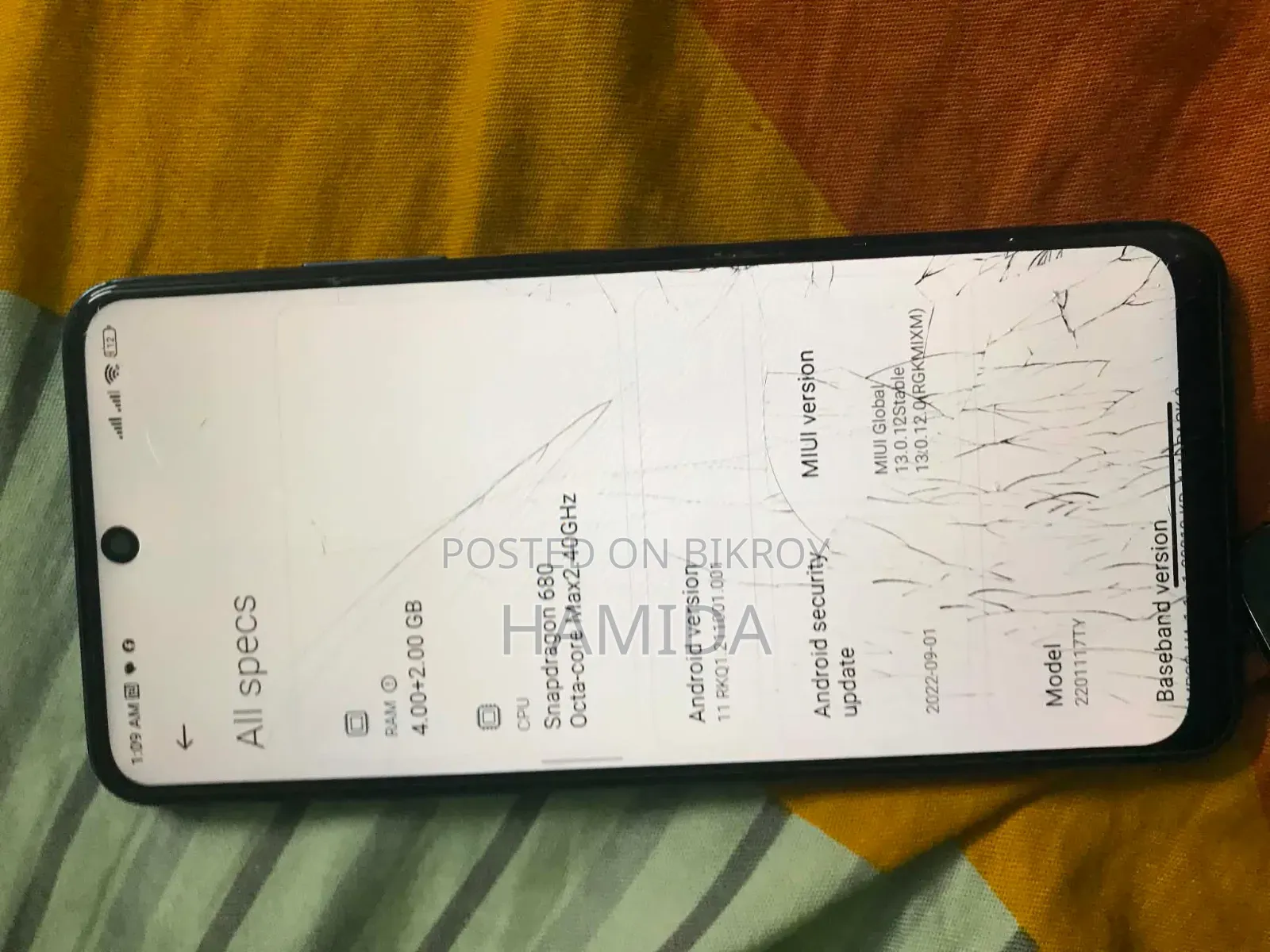 Xiaomi Redmi Note 11 128 GB Blue