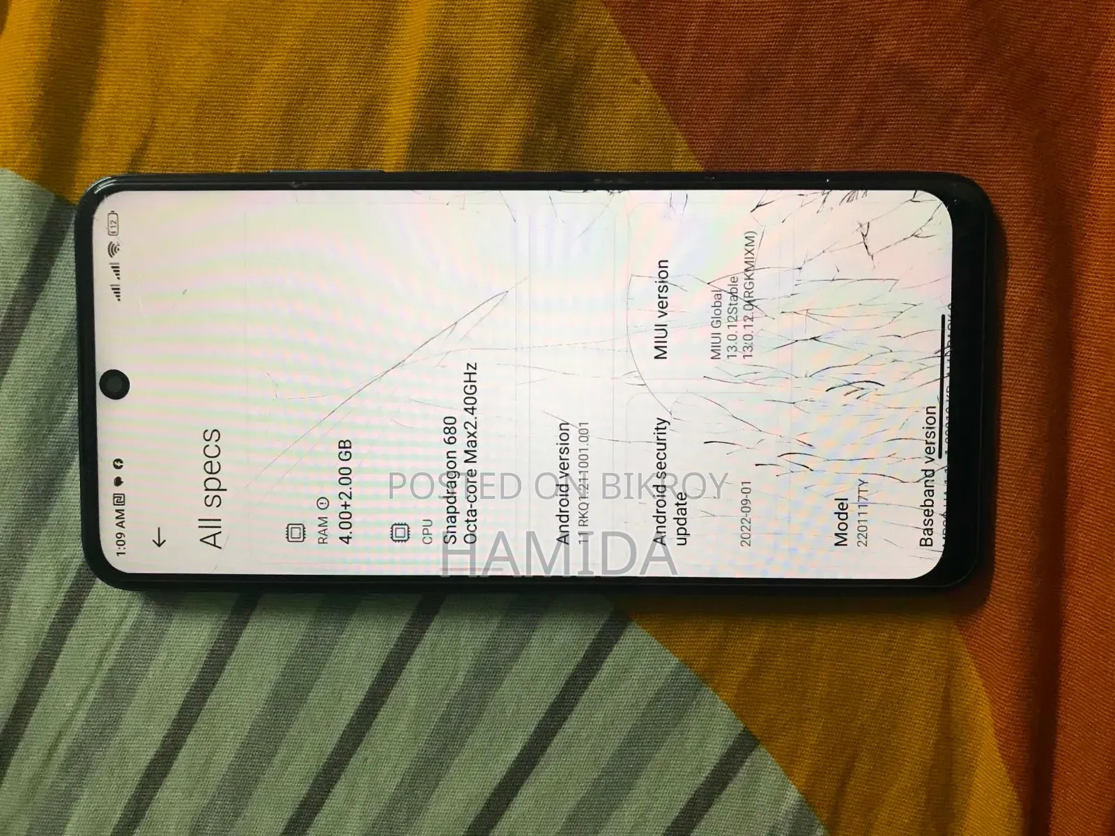Xiaomi Redmi Note 11 128 GB Blue