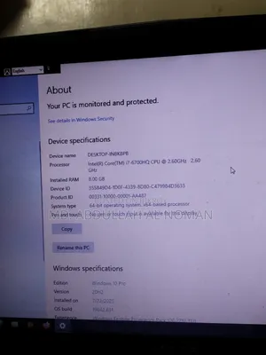 Laptop MSI 12GB Intel Core i7 SSD 256GB