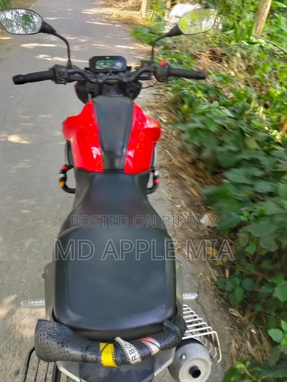 TVS Raider 125 2023 Red