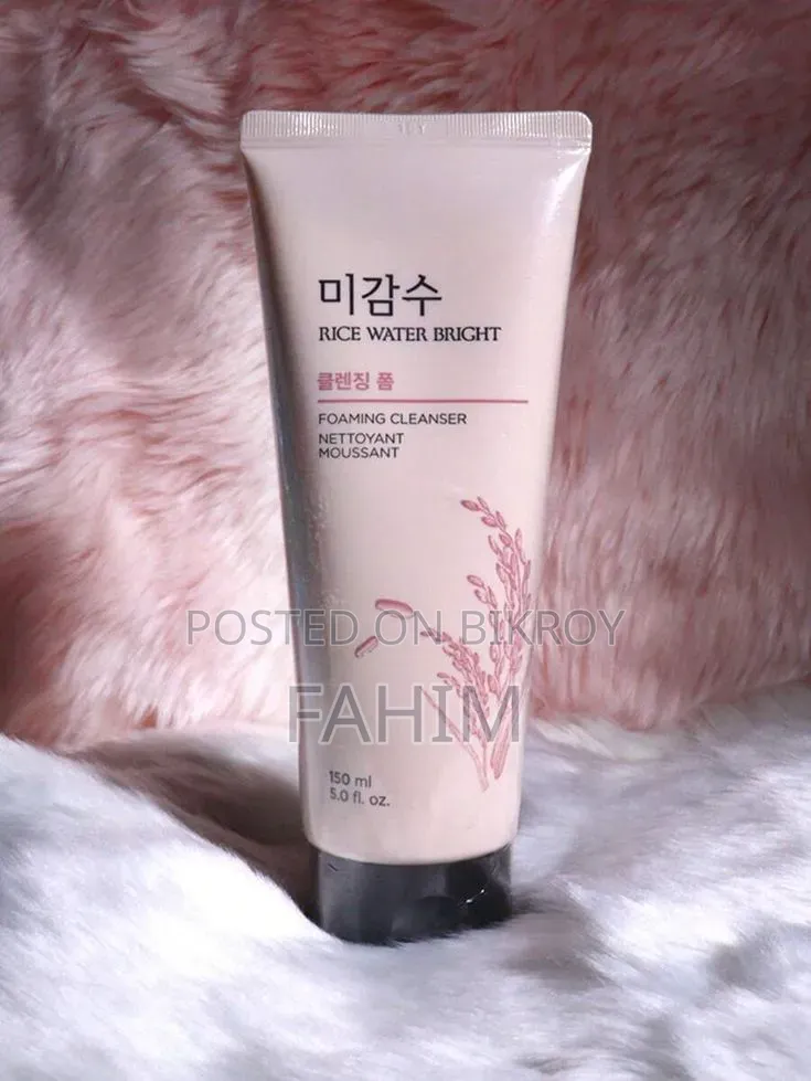 Rice Water Bright Foaming Cleanser – 150ml | Rice Water Face Wash