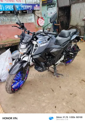 New Yamaha FZS V3 2025 Gray