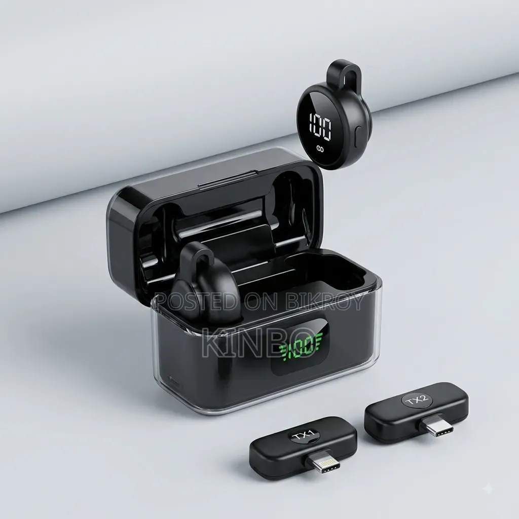 Professional Wireless Lavalier Microphone